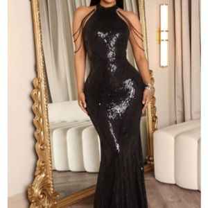 Elegant Sequined Dress